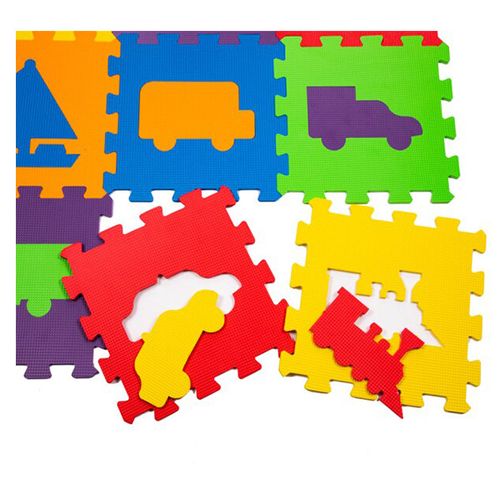 Matrax toys Podne puzzle 9kom vozila EVA slika 3