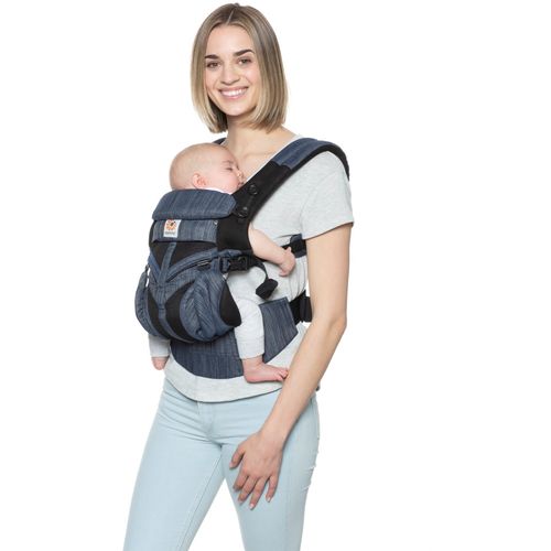 Ergobaby Omni 360 nosiljka, Cool Air, Indigo Weave slika 7