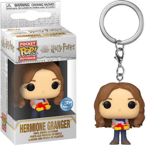 Funko POP Keychain: HP Holiday - Hermione (WMT) slika 3