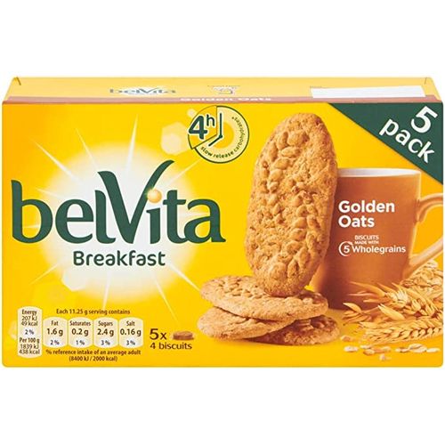 Belvita keksi breakfast cjelovite žitarice 225 g slika 1