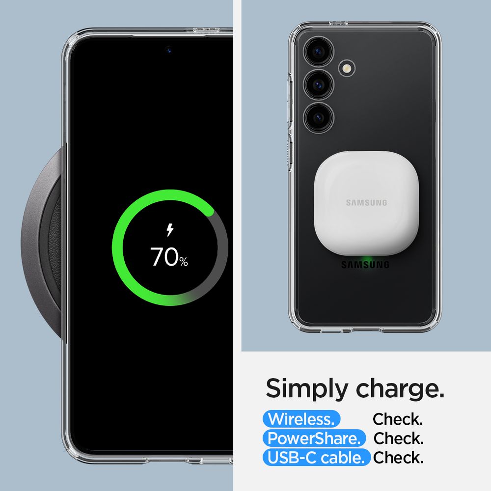 Spigen Ultra Hybrid, crystal clear - Samsung Galaxy S24 slika 16