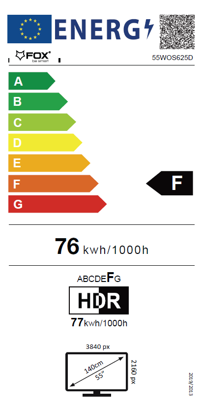 Energetski certifikat F