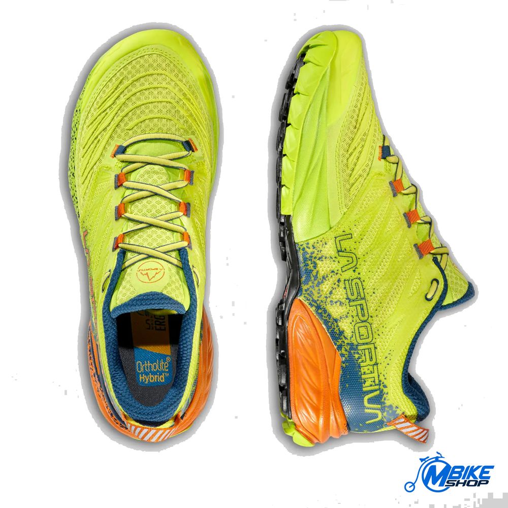 La Sportiva Muške patike Akasha II, Lime Punch/Hawaiian Sun slika 5