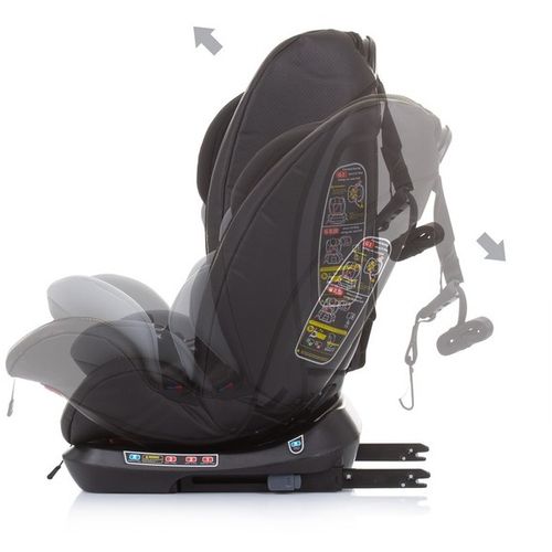 Chipolino Auto sedište za decu Techno Isofix 0-36kg Glacier slika 6