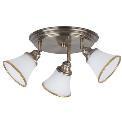 Rabalux Grando plafonska lampa E14 3x40W bronza/bela Kupatilska rasveta slika 1