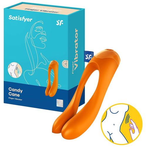 Satisfyer Candy Cane vibrator za prst slika 1