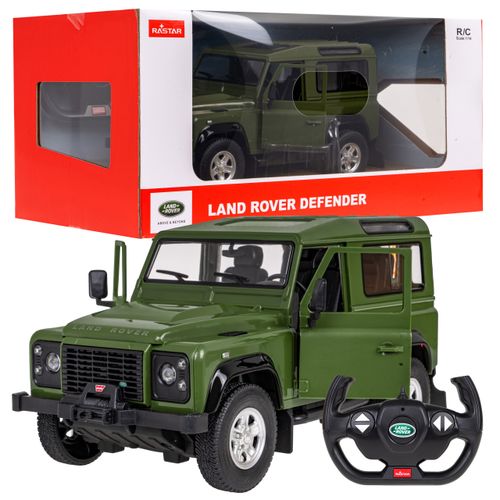 Licencirani auto na daljinsko upravljanje  Land Rover Defender 1:14 RASTAR - zeleni slika 6