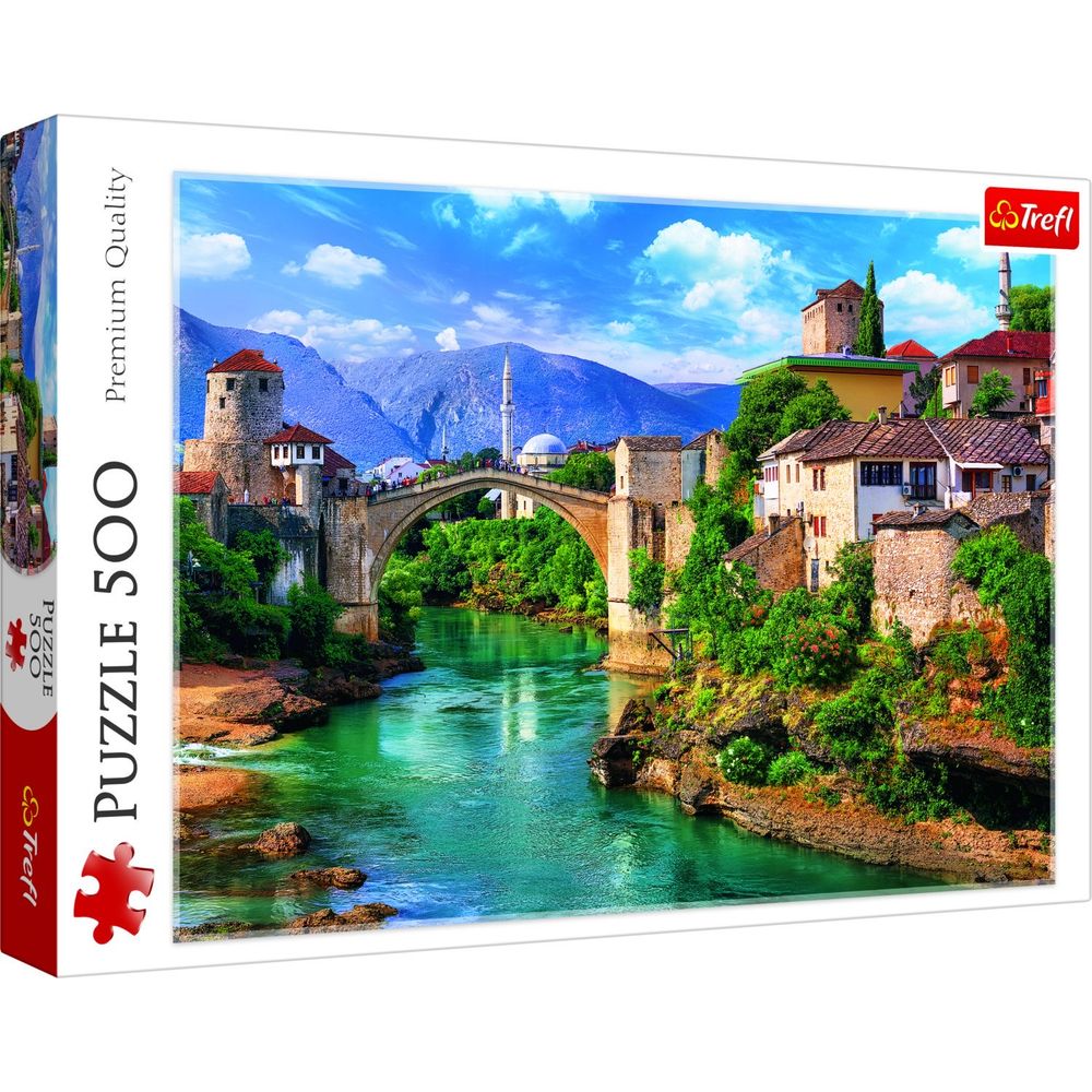 Trefl Puzzle 500 Stari most u Mostaru slika 1