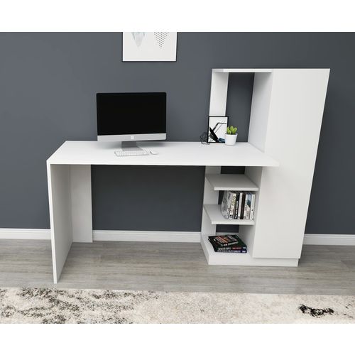 Yağız - White White Study Desk slika 3