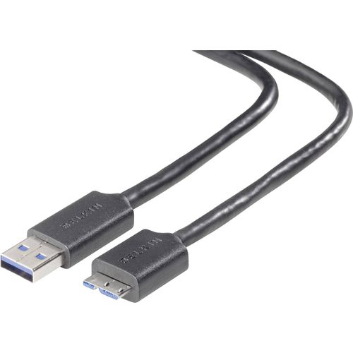 Belkin USB kabel USB 3.2 gen. 1 (USB 3.0) USB-A utikač, USB-Micro-B 3.0 utikač 0.90 m crna  F3U166BT0.9M slika 3