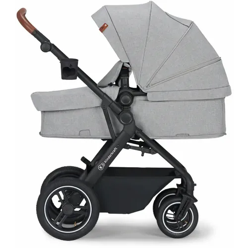 Kinderkraft dječja kolica B-TOUR MINK PRO 3u1, light gray CZM slika 4