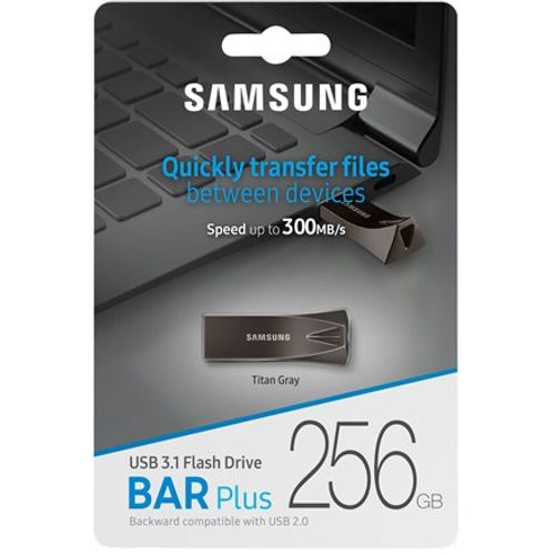 SAMSUNG BAR PLUS 256GB Titan Gray slika 1