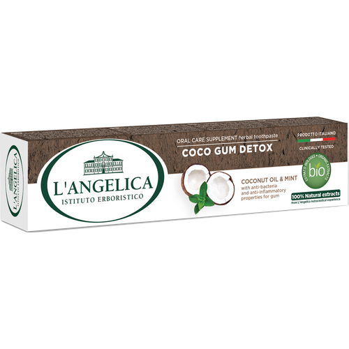 L'ANGELICA Pasta za zube detox kokos, 75 slika 1