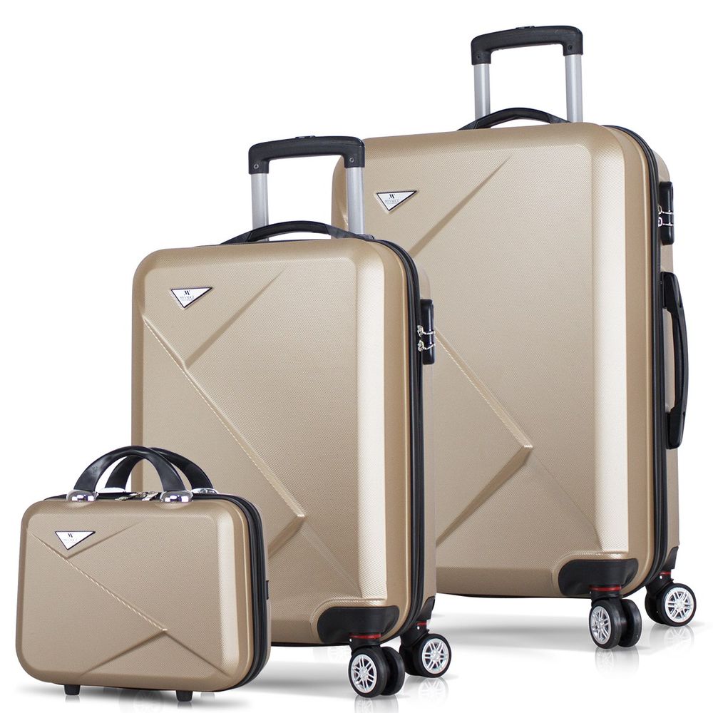 Set Kofera 8350 Gold (3 Komada) slika 1
