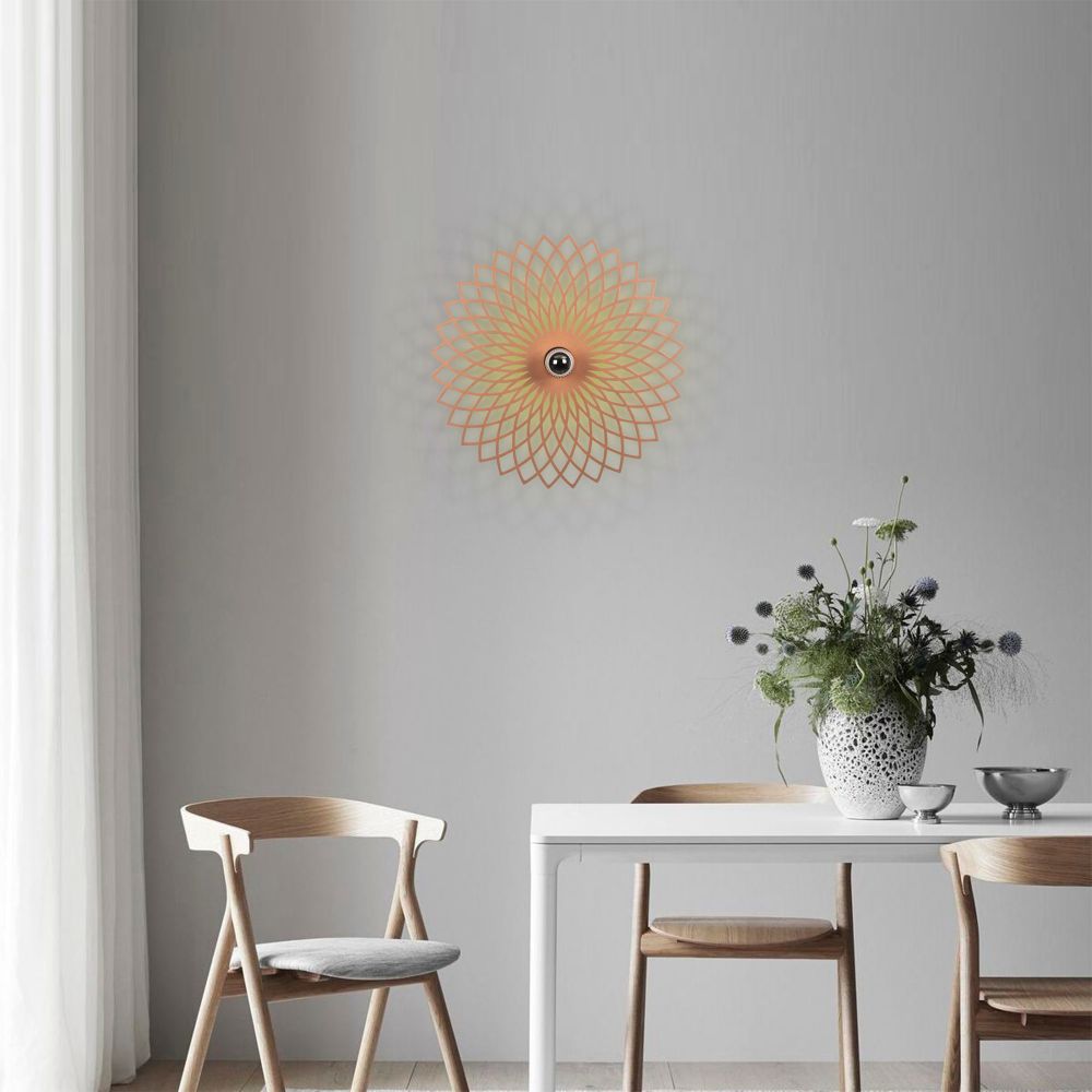 Fellini - MR - 988 Bakarna Zidna Lampa slika 1