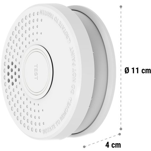 SHD by oneConcept Detektor dima DOF39 s magnetnim držačem Magnetic Moun , BIjela slika 7