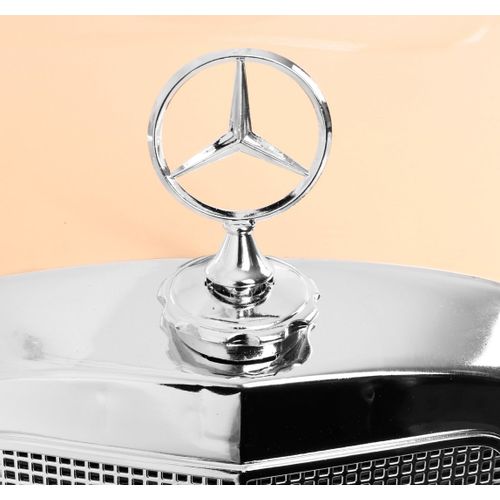 Licencirani auto na akumultor Mercedes Benz 300S RETRO - crni/lakirani slika 6