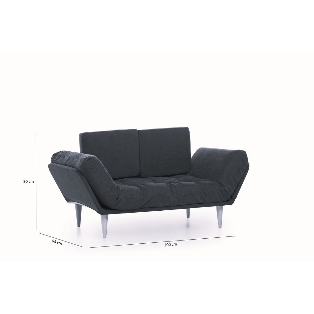 Nina Daybed - Petrol Green 3-Sjedalni Sofa-Krevet slika 8
