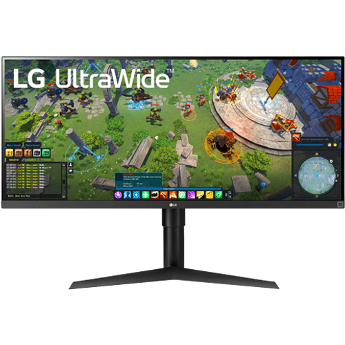 LG 34WP65G-B 34" UltraWide IPS FHD 2560x1080@75Hz, 21:9, 1000:1, 1ms, 400 cd/m², 178°/178°, 1 HDMI, 1 DisplayPort, 1 USB-C, AMD Radeon FreeSync, HDR, Tilt, Height, VESA 100, Black, 3yw slika 1