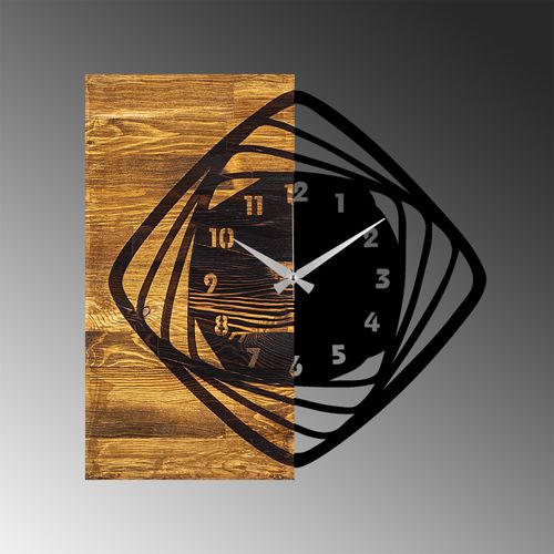 Wallity Ukrasni drveni zidni sat, Wooden Clock 4 slika 6