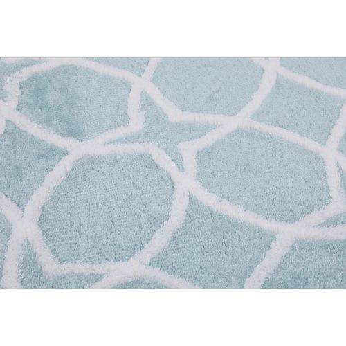 Bonne - Blue (90) Multicolor Acrylic Bathmat slika 7