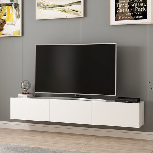 Rigel - White White TV Unit slika 3