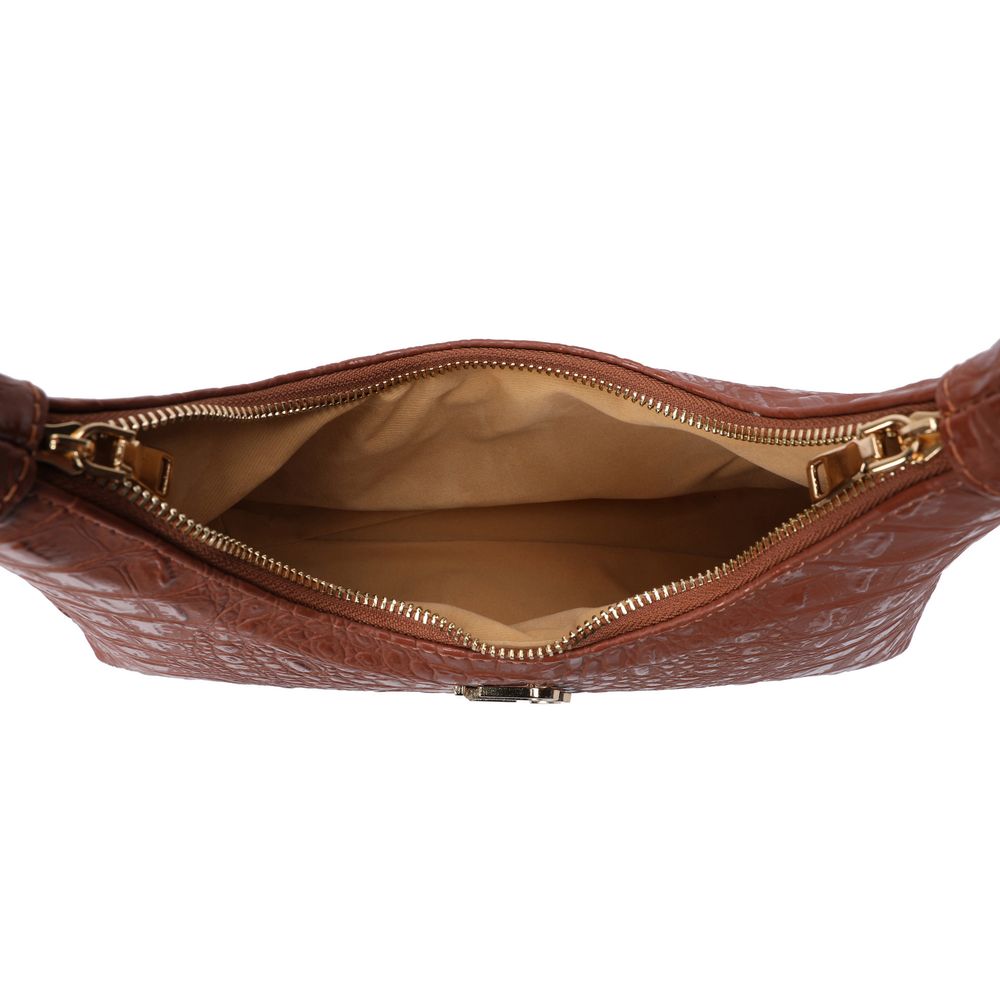 Ženska Torba preko Ramena 505 - Croco Tan slika 5
