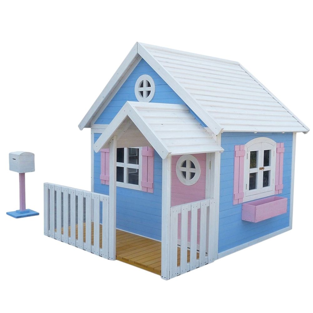 Kinder Home Drvena dječija kućica 194x229x210cm slika 2