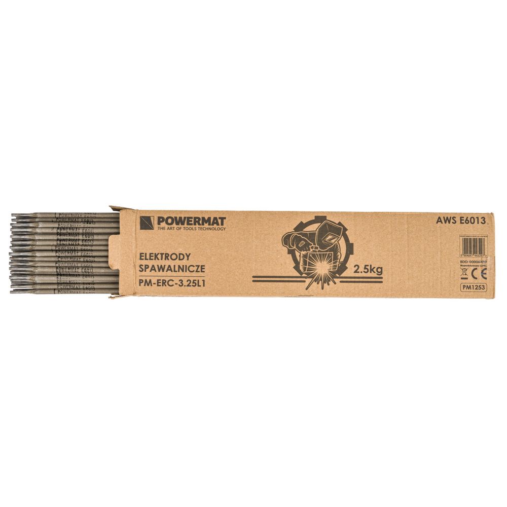 RUTILNE ELEKTRODE ZA ZAVARIVANJE 3,25 mm 2,5 KG MMA ELEKTRODA ZA ZAVARIVANJE PM1253 slika 5