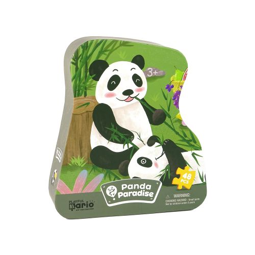 Puzzle šuma, bambusi i panda 48 dijelova slika 2