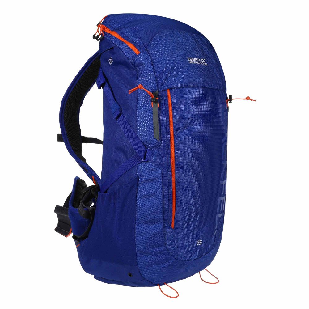 Regatta Ruksak za planinarenje Blackfell III 35l Surf Spray/Blaze Orange slika 1