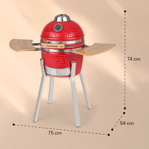 Princesize Pro kamado roštilj crveni slika 21