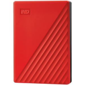 HDD External WD My Passport (4TB, USB 3.2) Red