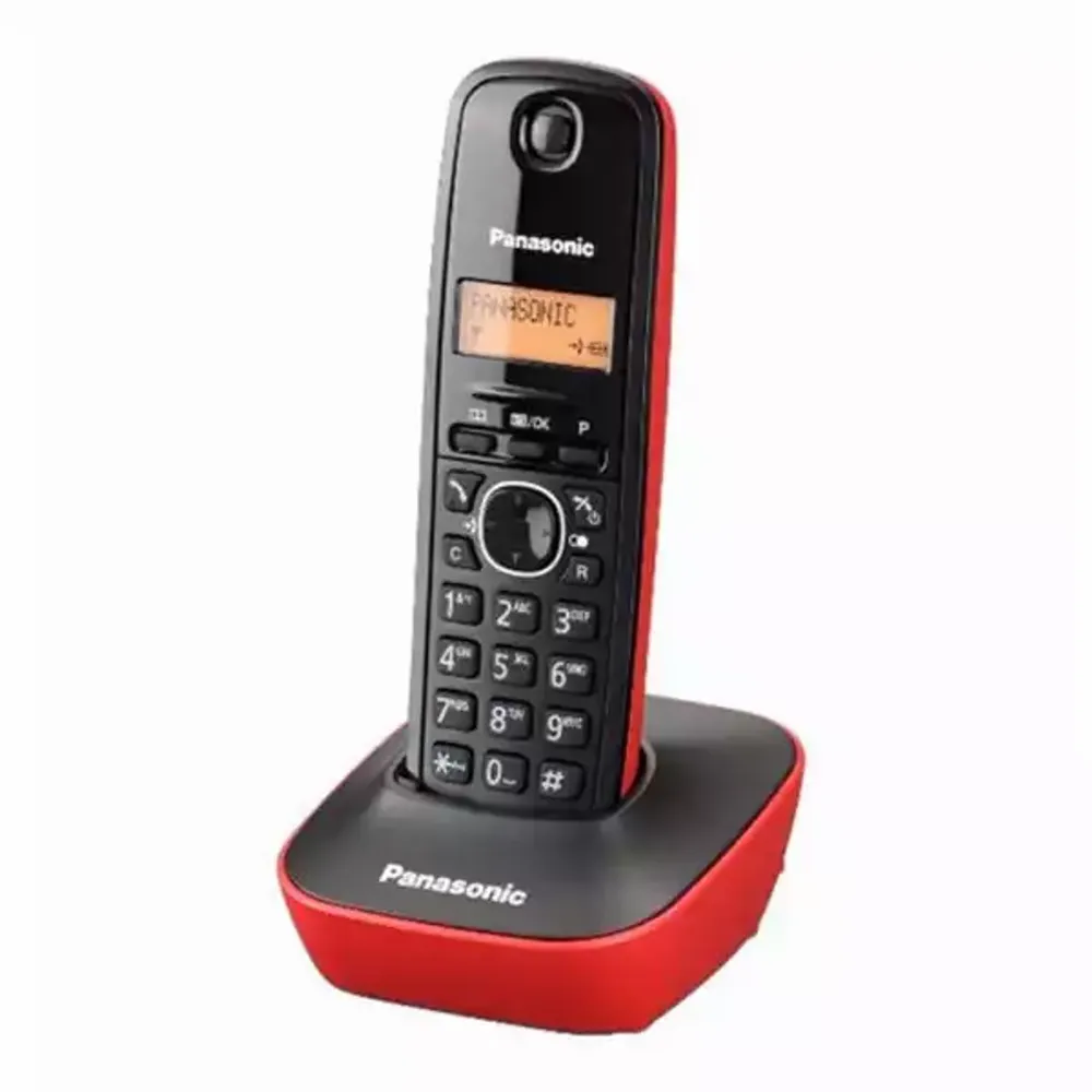 Bežični telefon Panasonic KX-TG 1611 FXR Crveni — Bazzar.rs