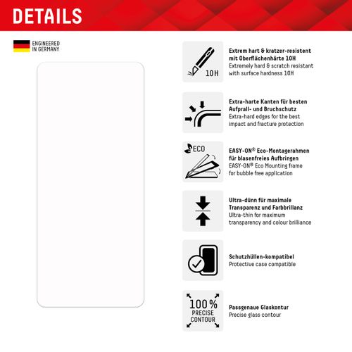 Zaštitno staklo DISPLEX Real Glass 2D za Samsung Galaxy A24/A25 5G (01826) slika 10