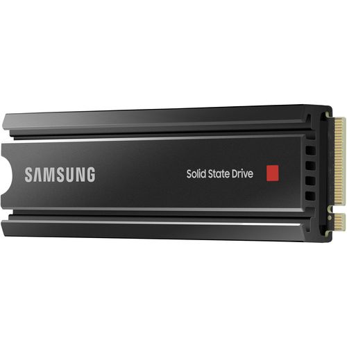 Samsung MZ-V8P2T0CW M.2 NVMe 2TB SSD 980 PRO, Read up to 7000 MB/s, Write up to 5100 MB/s, w/Heatsink slika 1