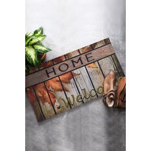 Autumn  Multicolor Pvc Doormat