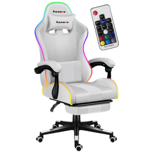 Huzaro Gaming stolica / Force 4.7 White RGB, daljinski upravljač