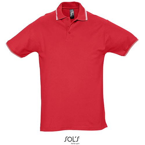 PRACTICE muška polo majica sa kratkim rukavima - Crvena, XXL  slika 5