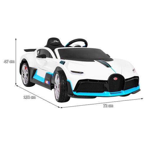 Licencirani auto na akumulator Bugatti Divo - bijeli slika 2