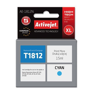 ActiveJet cijan tinta za Epson T1812