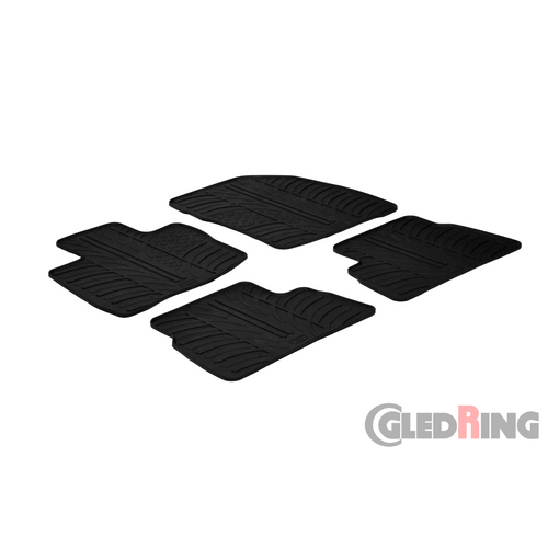 Gledring gumeni tepisi za Honda Civic 2006-2011/5 doors slika 1