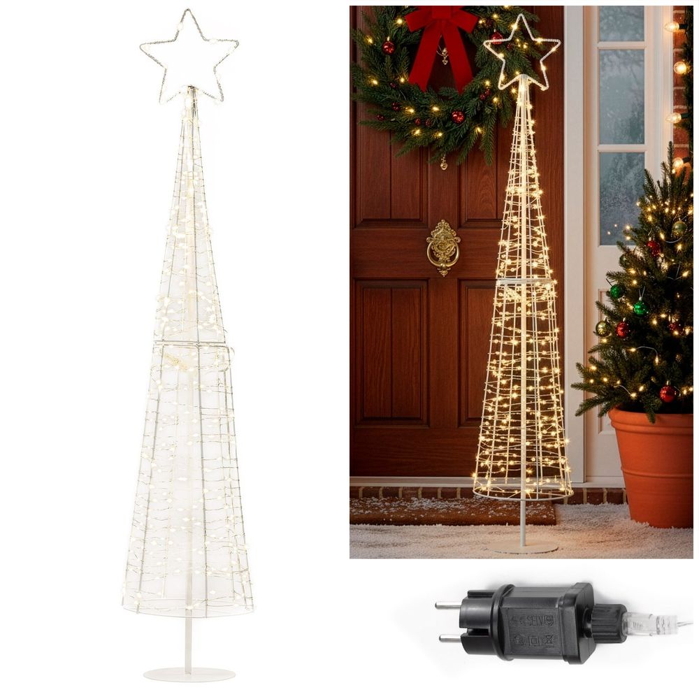 Cl1237 božićno drvce 250 led rasvjeta 100 cm slika 2