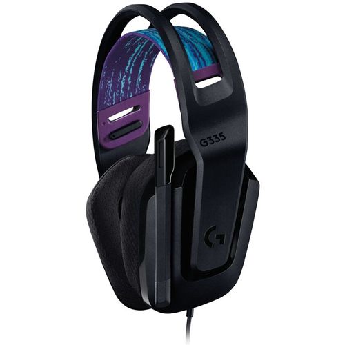 LOGITECH G335 Wired Gaming Headset - BLACK - 3.5 MM slika 2