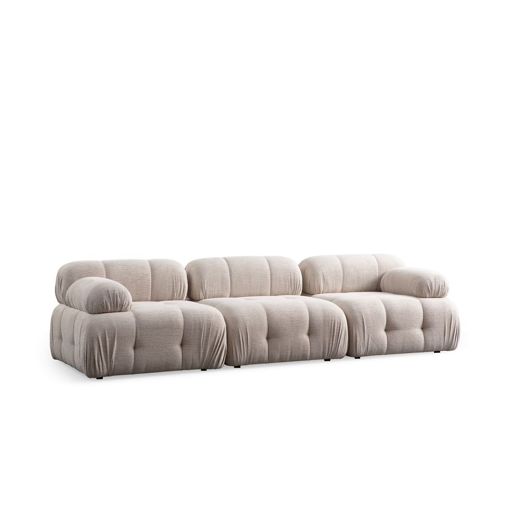Petite 3 - Krem Sofa za Tri Osobe slika 4