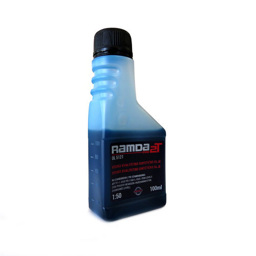 RAMDA-PRO XP ULJE 2T ZELENO 1:50 FUL SYNTHETIC, 0.1L slika 2