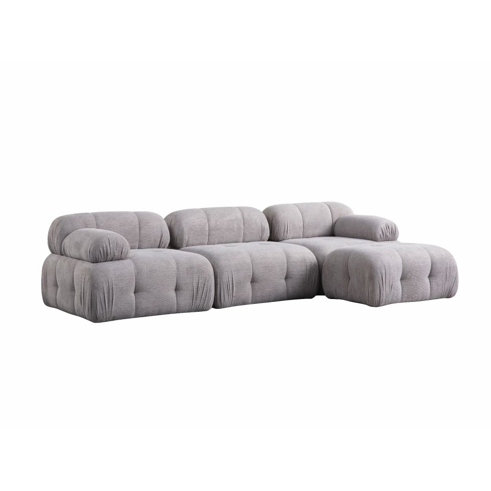 Petite 3 - Svijetlosiva Ugaona Sofa slika 5
