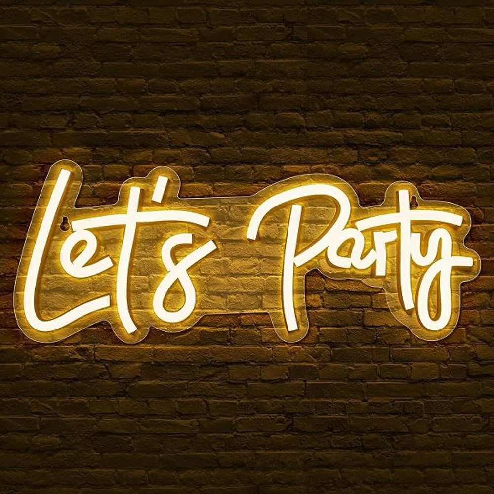 NEON LED svjetiljka "Let's party" FM-WN60 slika 1
