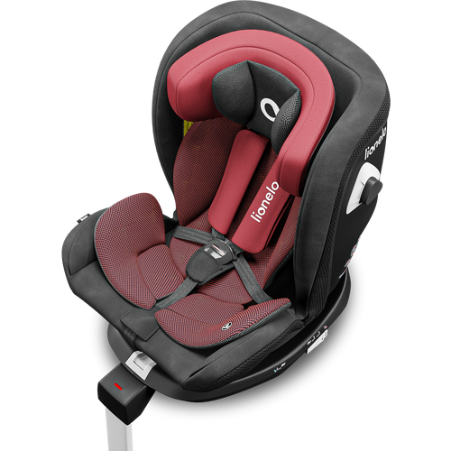 Lionelo Auto-sedište BRAAM RED BURGUNDY 360* ISOFIX 0-36kg/0m-12god slika 6