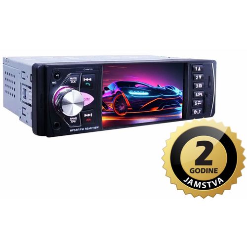 MANTA auto radio RS5501, BT, zaslon 4in 1080p, USB, 4x50W, ISO, Handsfree slika 1